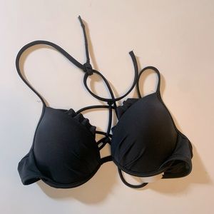 Victoria’s Secret ruffle push-up bikini top